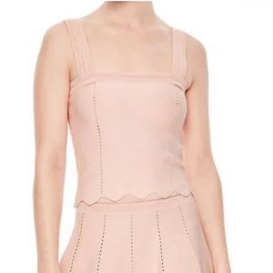 [SOLD] sandro LAYA top baby pale pink size 1